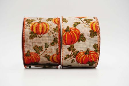 Pumpkin Autumn Ribbon-KF6497